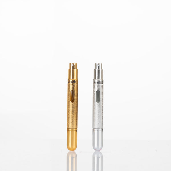 Caneta dupla Prateada (spray + roll on) - 10ml + 10ml