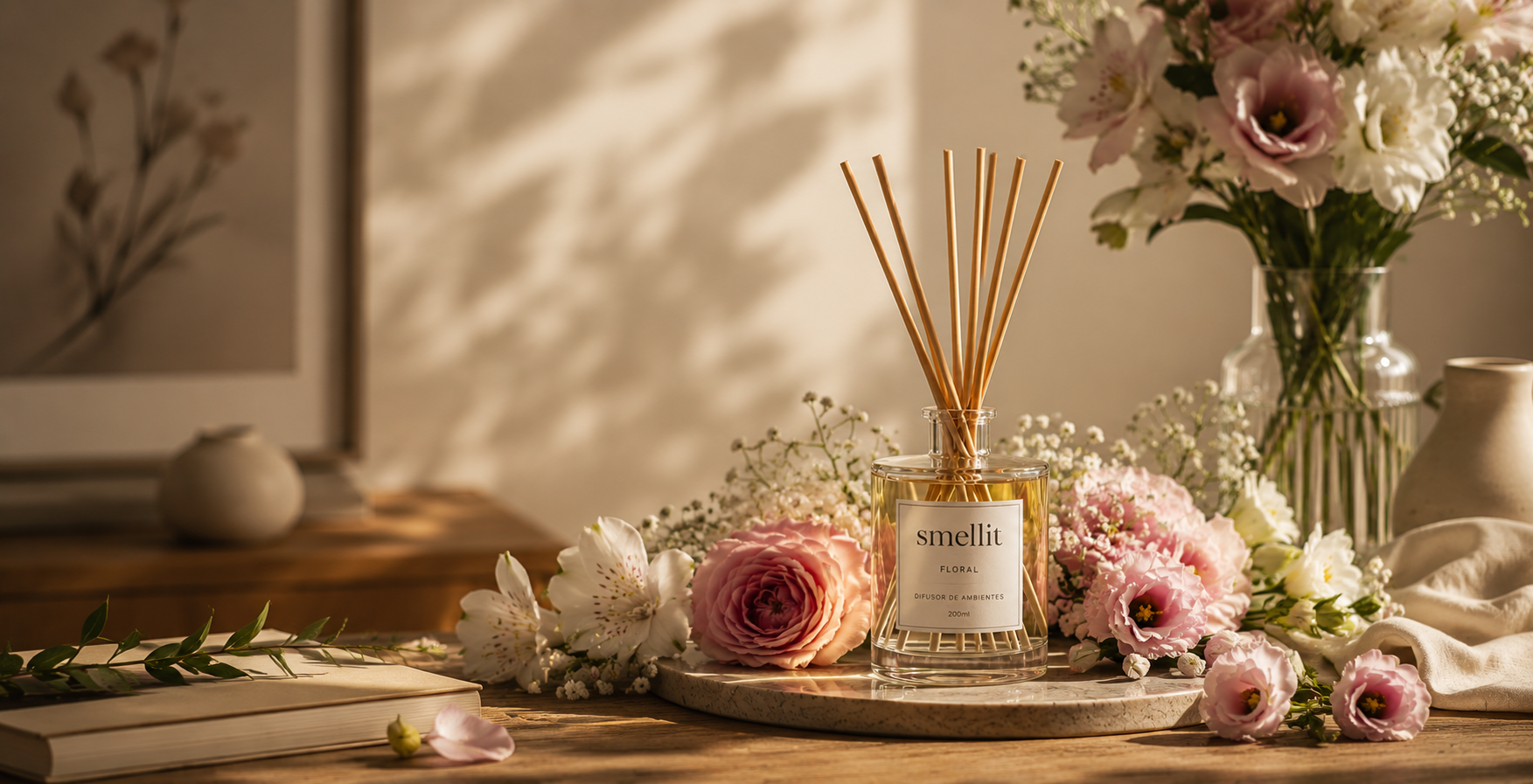 Ambiente com fragrância Floral