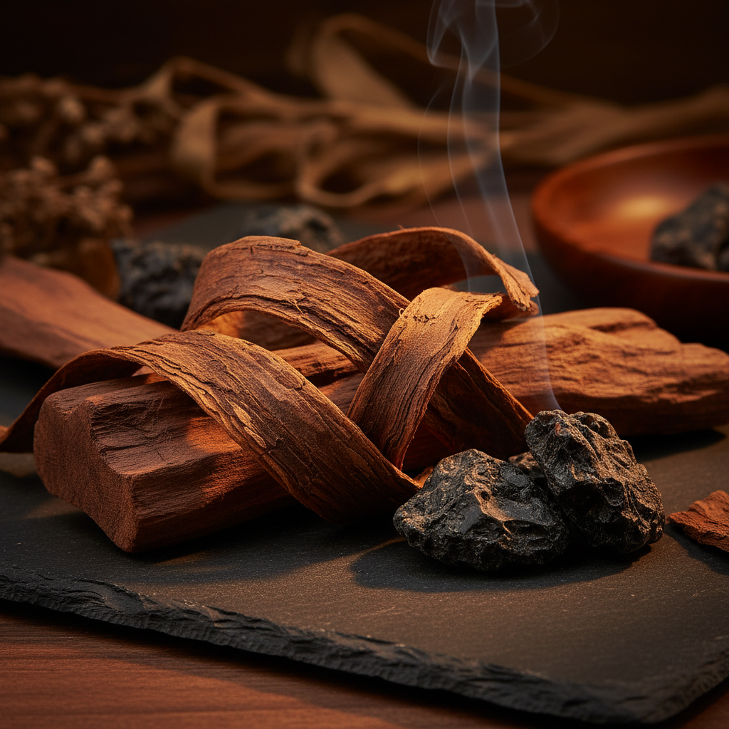 Ambiente com fragrância amadeirada