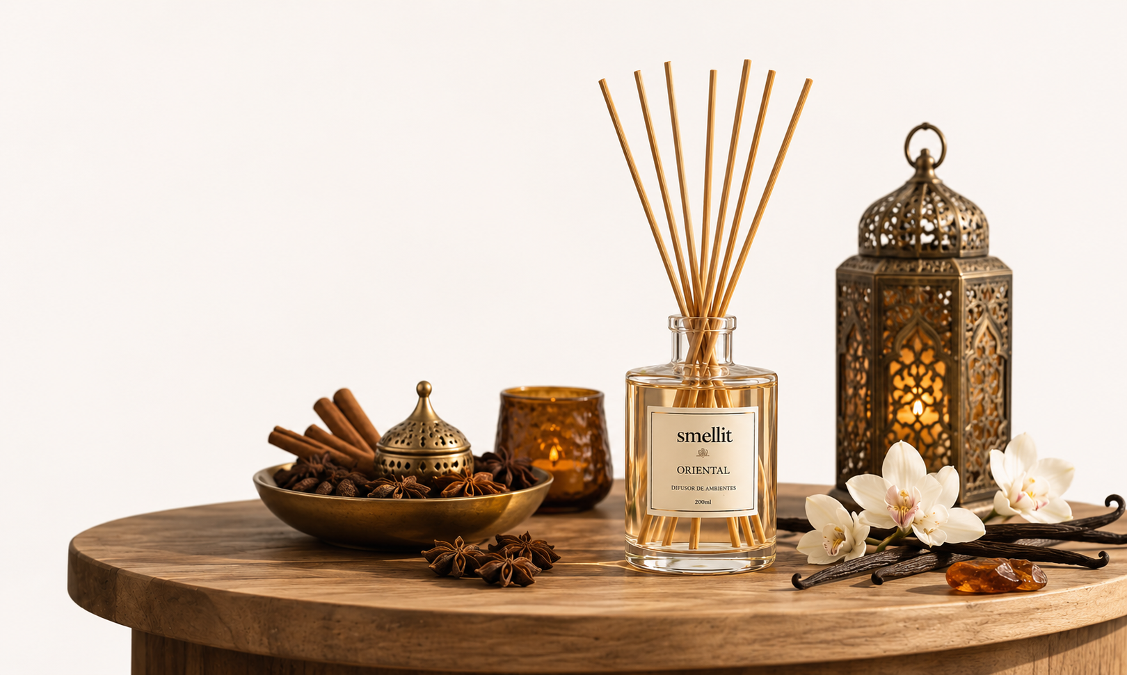 Ambiente com fragrância cítrica